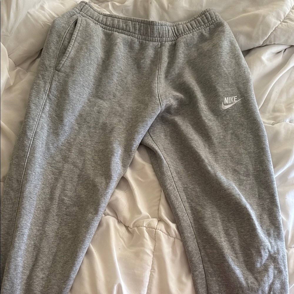 Nike Gray Sweatpants Relaxed Fit Joggers